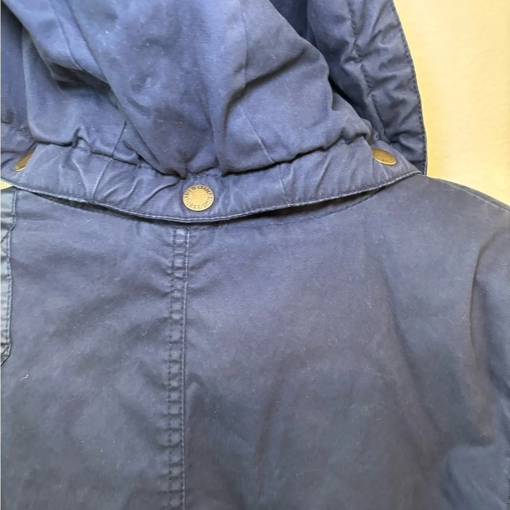 Women's Navy thick Jacket 100% cotton